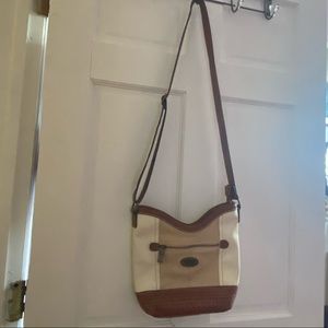 Leather b.o.c crossbody bag